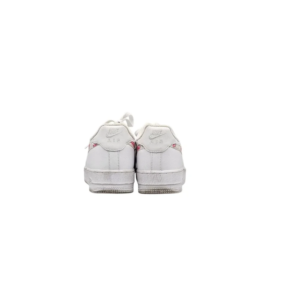 Nike Women's Size 8 US‎ Custom Watermelon Stitcjed Air Force 1 Sneakers Shoes